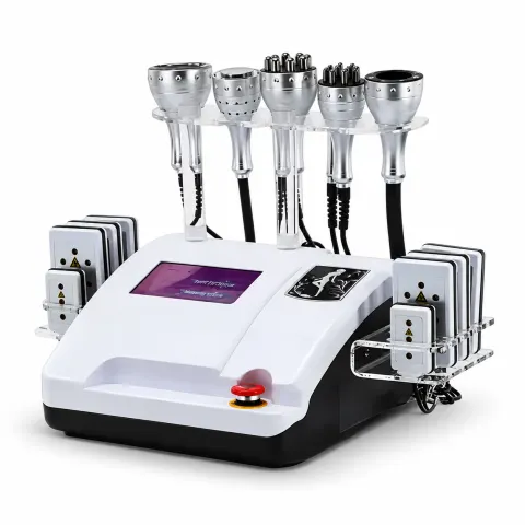 ULTRACAVITADOR LIPOLASER RADIOFRECUENCIA MULTIFUNCIONAL 8 EN 1 (40K)