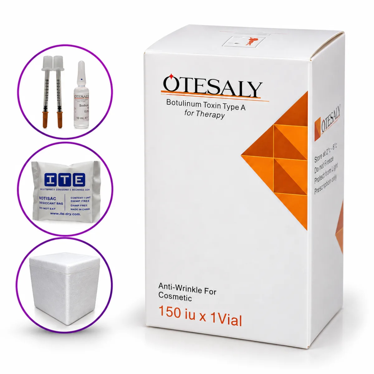 BOTOX TOXINA BOTULÍNICA TIPO (A) 150IU X 01 UND. - OTESALY
