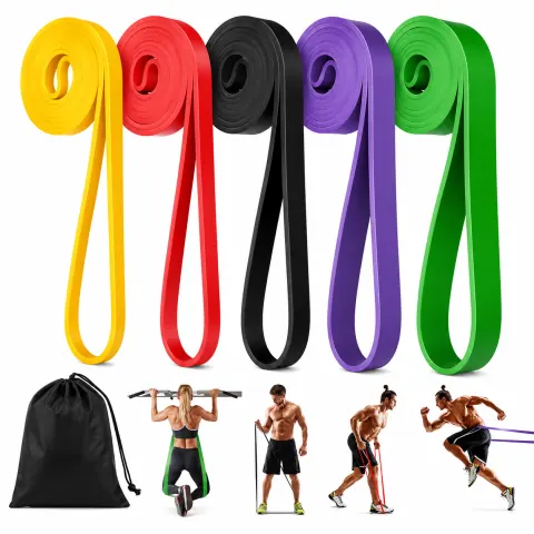 BANDAS ELÁSTICAS DE RESISTENCIA X 05 UND. - IMPORTADO