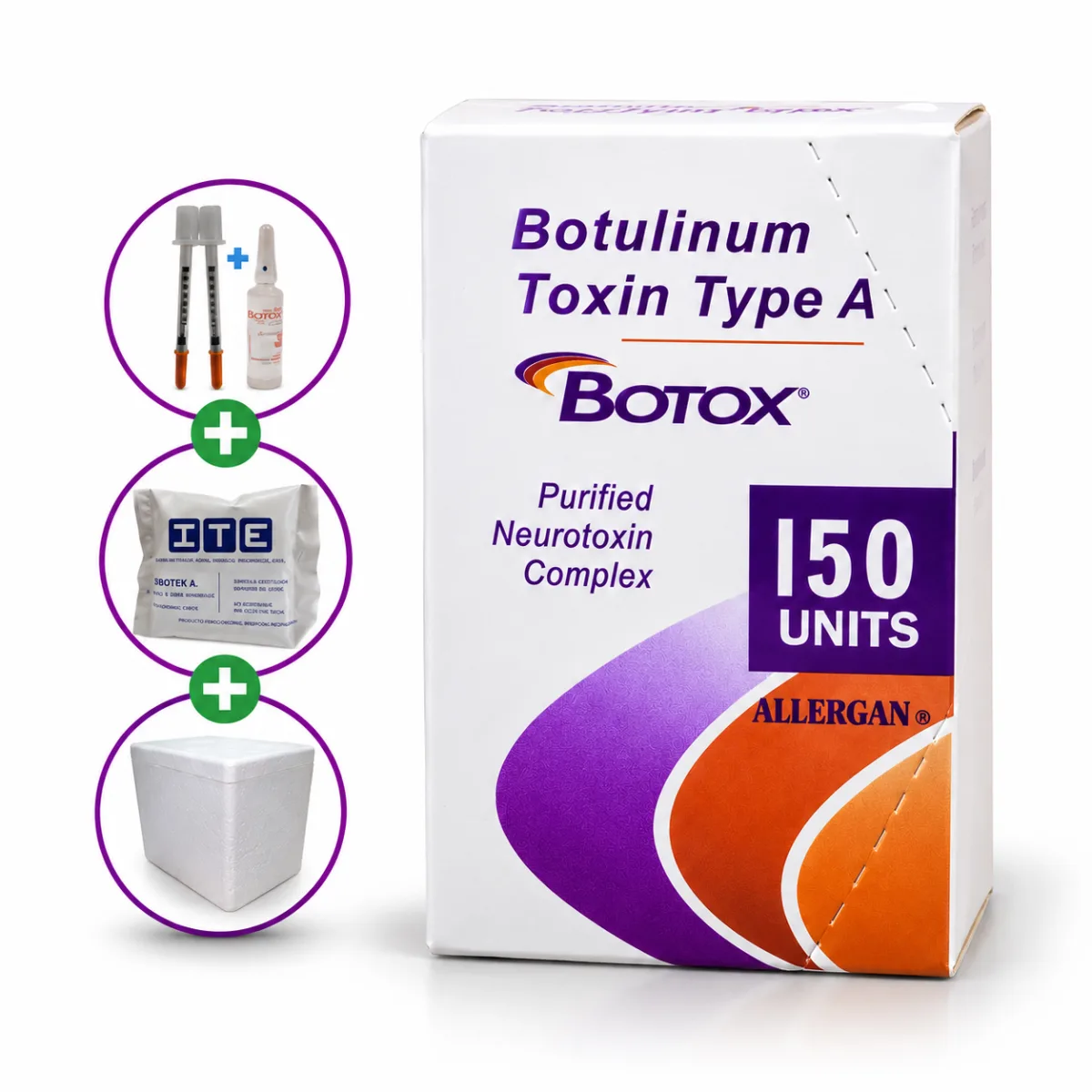 BOTOX TOXINA BOTULÍNICA TIPO (A) 150IU X 01 UND. - ALLERGAN