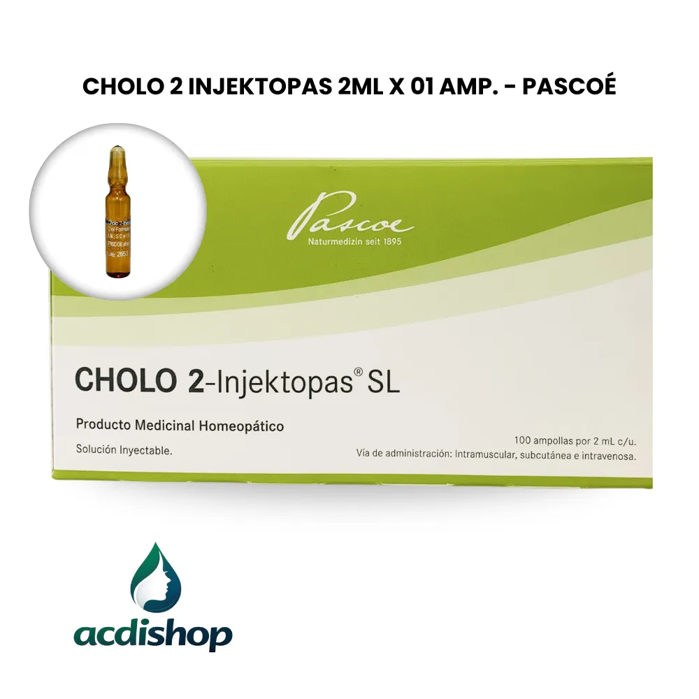 CHOLO 2 INJEKTOPAS 2ML X 01 AMP. - PASCOÉ