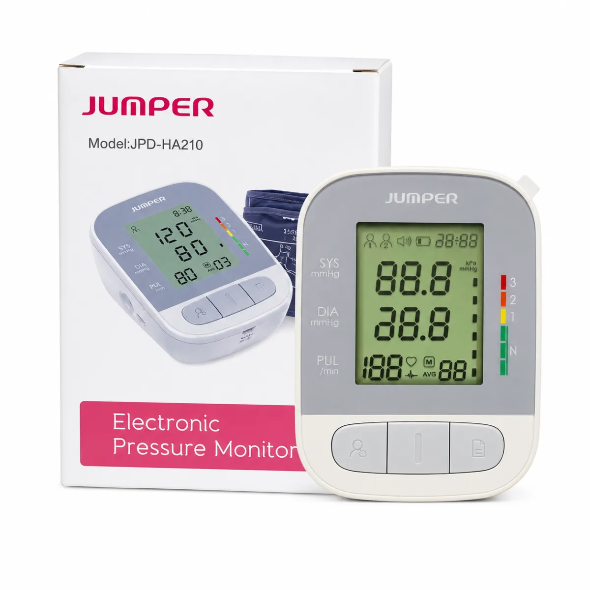 TENSIOMETRO DIGITAL JPD HA200 (BRAZO) X 01 UND. - JUMPER