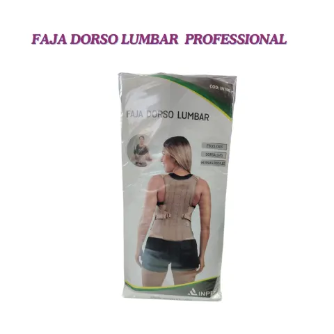 FAJA DORSO LUMBAR PROFESSIONAL M/L/XL- INPESI