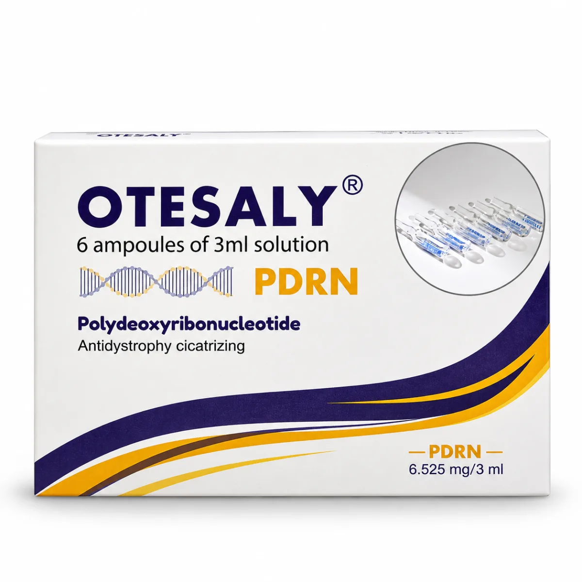 PDRN (POLIDEOXIRRIBONUCLEÓTIDO) 3ML X 06 UND.- OTESALY