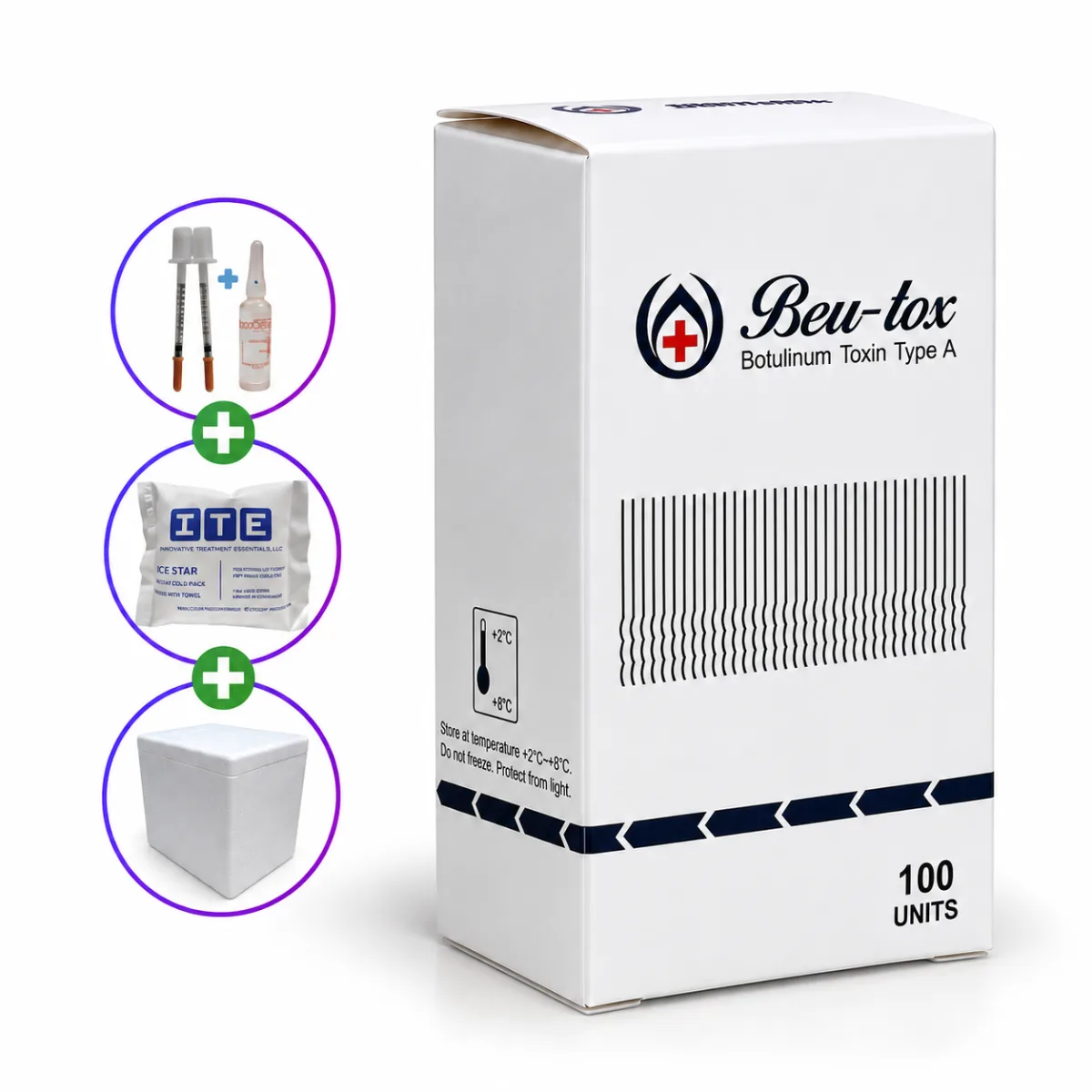 BOTOX TOXINA BOTULÍNICA TIPO (A) 100U X 01 UND. - BEU-TOX