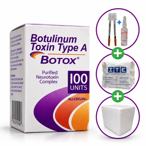 BOTOX TOXINA BOTULÍNICA TIPO (A) 100IU X 01 UND. - ALLERGAN