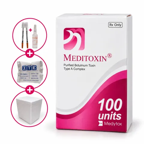 BOTOX TOXINA BOTULÍNICA TIPO (A) 100IU X 01 UND. - MEDITOXIN