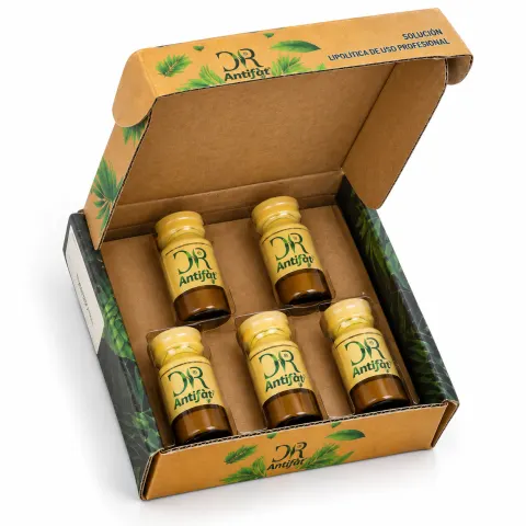 LIPOREDUCTORA ANTIFAT SOLUCIÓN 10ML X 05 UND. - LIPOFLACK