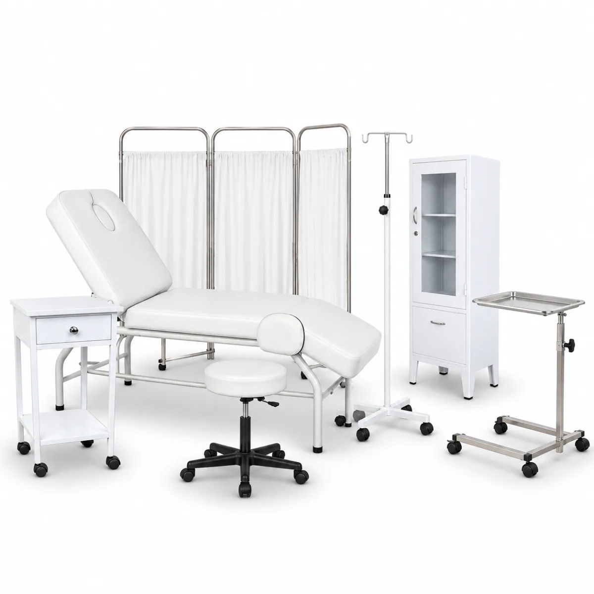 KIT MOBILIARIO MEDICO (1 CUERPO) X 07 UND. - NACIONAL