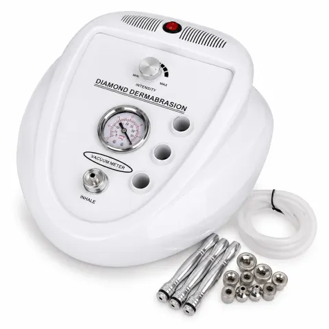 PUNTA DE DIAMANTE MICRODERMOABRASIÓN PROFESIONAL 3 EN 1 CON ACCESORIOS