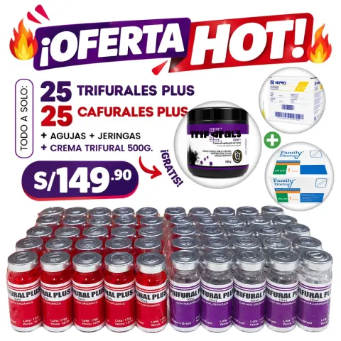TRIFURALES PLUS CON CAFURALES PLUS MÁS CREMA 500G. MÁS REGALO