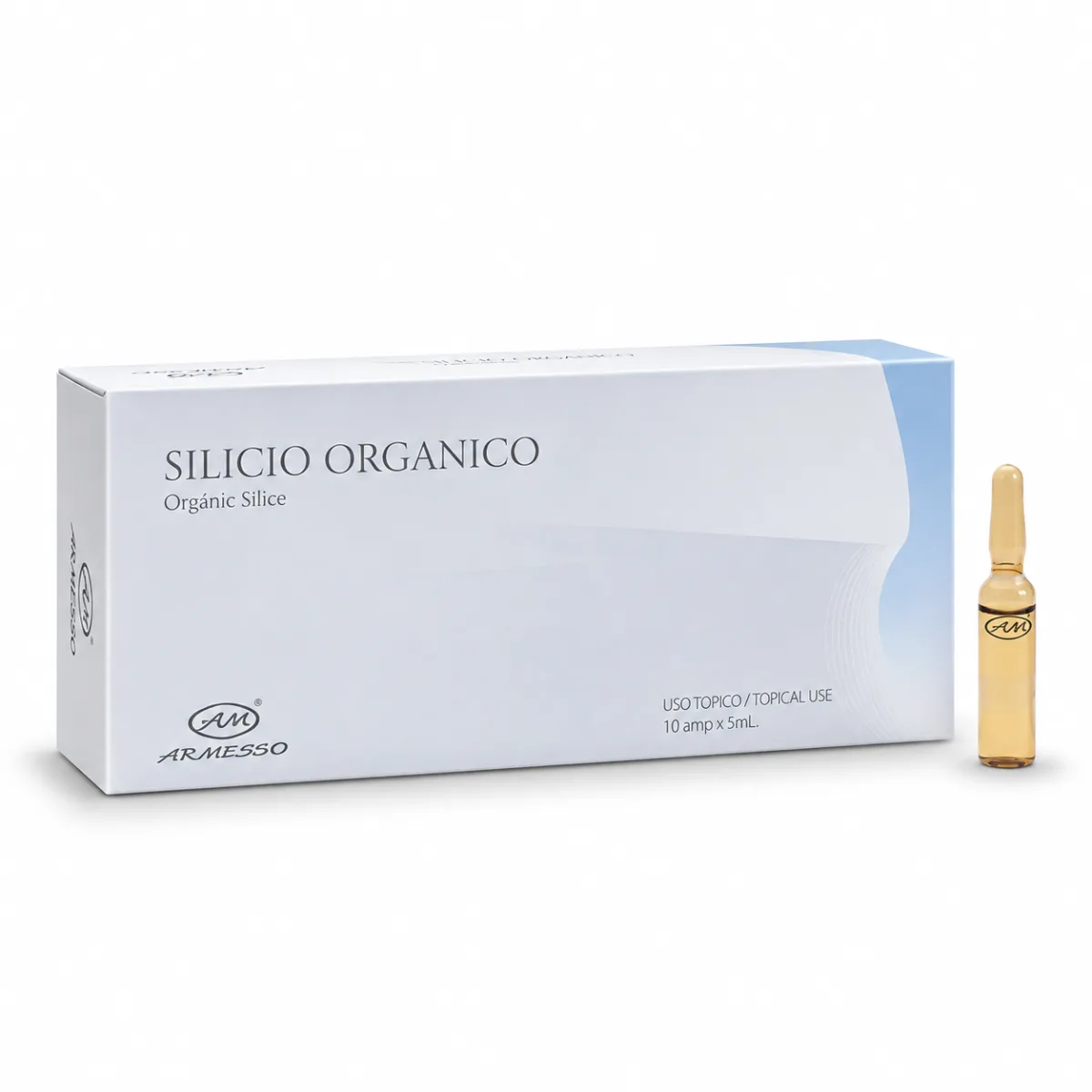 SILICIO ORGANICO NF SOLUCION 5ML X 10 UND. - ARMESSO