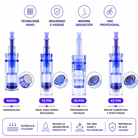 AGUJA DERMAPEN DESECHABLES (CARTUCHO) X 30 UND. - IMPORTADOS