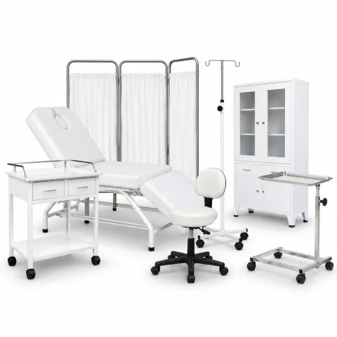 KIT MOBILIARIO MEDICO (2 CUERPOS) X 07 UND. - NACIONAL