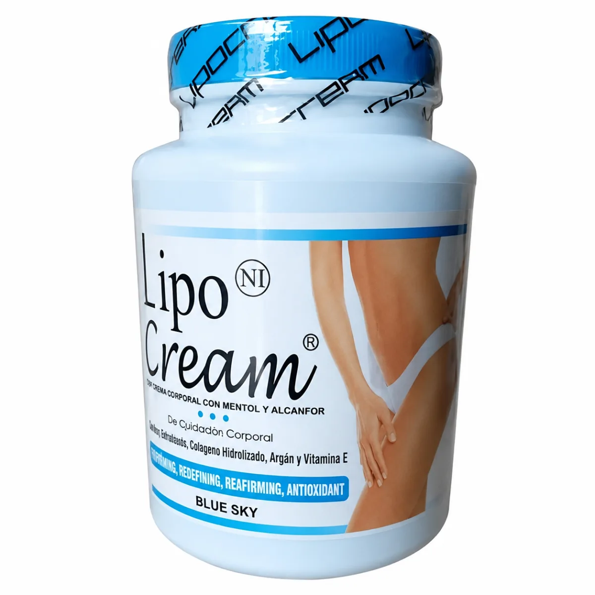 CREMA CRIOGÉNICO LIPO CREAM 500G. X 01 UND. - TAPA AZUL