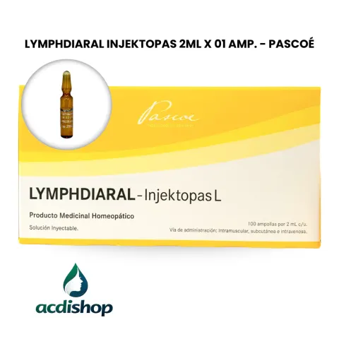 LYMPHDIARAL INJEKTOPAS 2ML X 01 AMP. - PASCOÉ