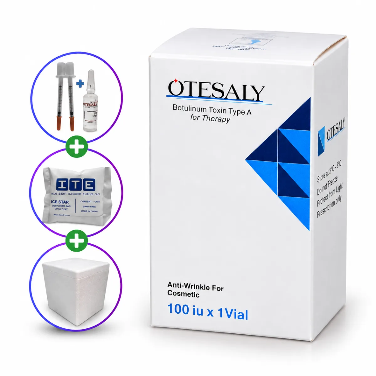 BOTOX TOXINA BOTULÍNICA TIPO (A) 100IU X 01 UND. - OTESALY